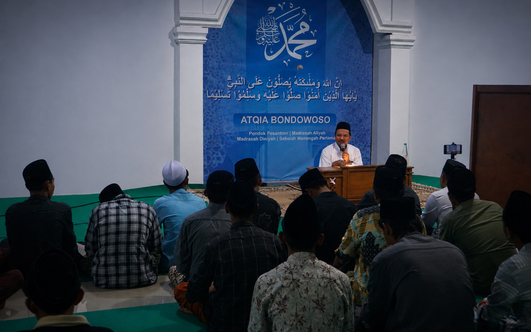 Kegiatan Rutin Sholawat Burdah, Sholat Hajat, dan Kajian Kitab di Pondok Pesantren ATQIA