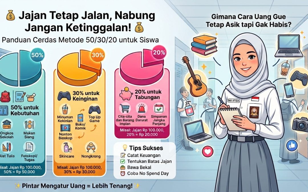 Jajan Tetap Jalan, Nabung Jangan Ketinggalan!