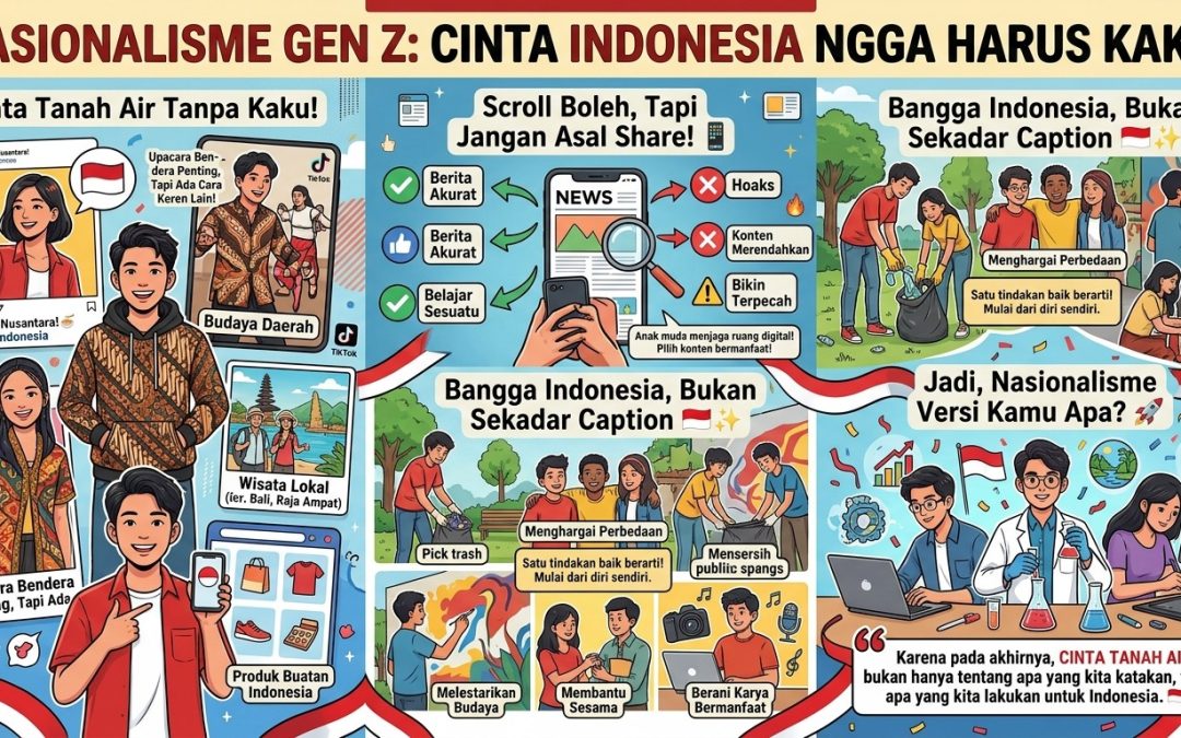 Nasionalisme Gen Z: Cinta Indonesia Nggak Harus Kaku