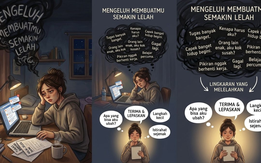 Mengeluh Membuatmu Semakin Lelah