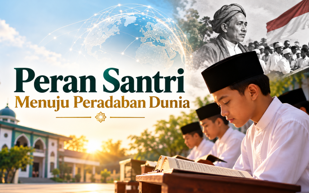 Peran Santri Menuju Peradaban Dunia.
